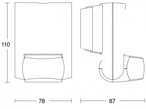 Steinel Bewegungsmelder IS 130-2 weiß, 130° Bewegungssensor, 12 m Reichweite, für den Innen- und Außenbereich, IP 54, 6603